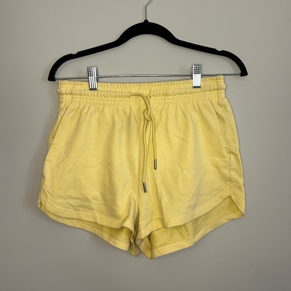 2x H&M Basics Lounge Shorts - Light Pink & Yellow- Small ***Two Pairs - Picture 4 of 6